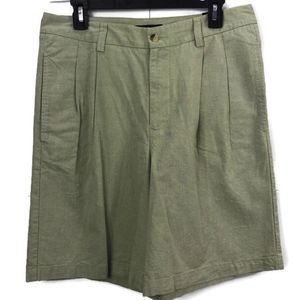 T. Harris Men’s Shorts Khaki Size 32 New